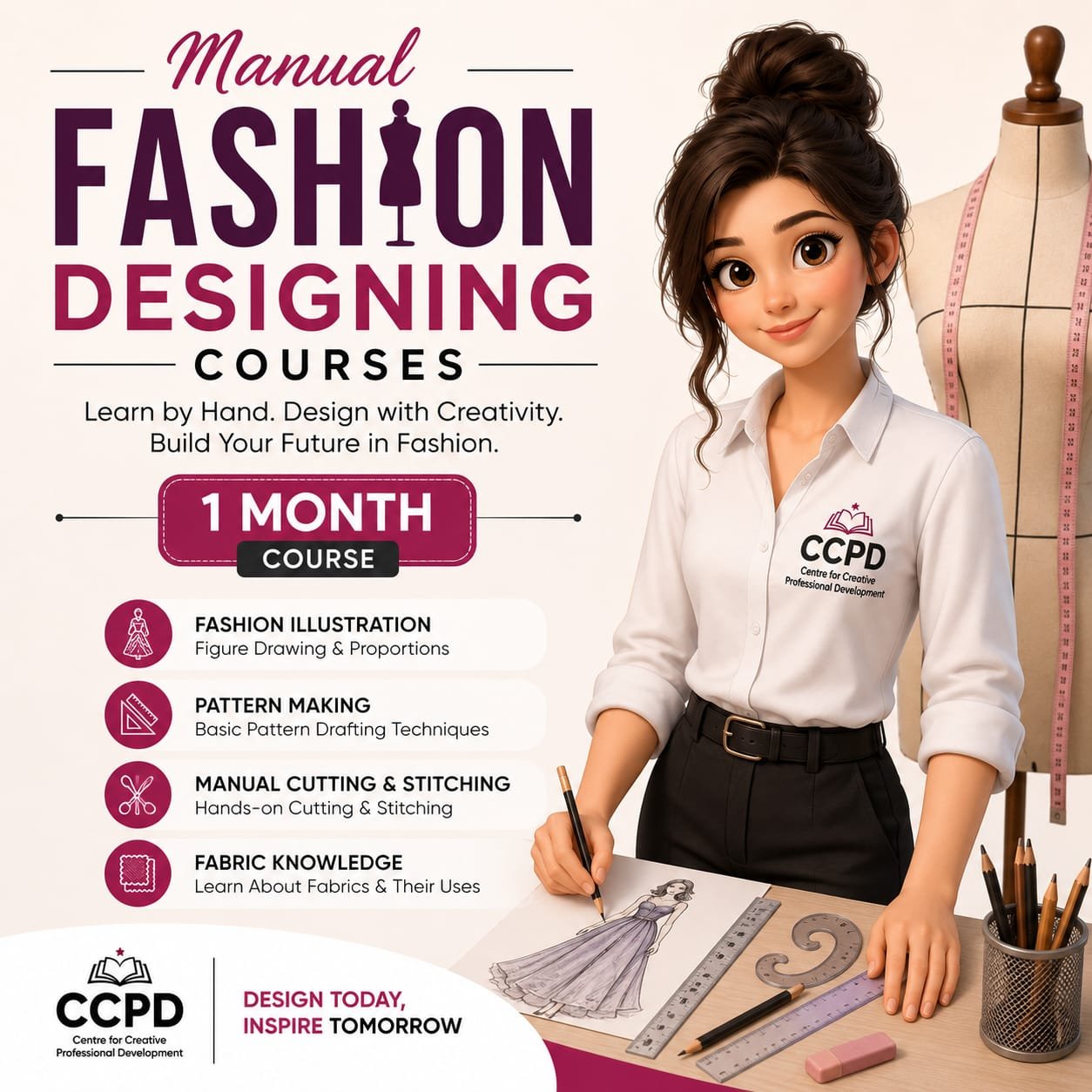 Manual Fashion Designing